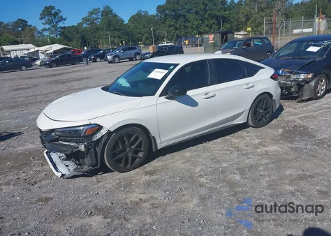 2024 Honda Civic Sport из США, поврежденный, VIN 19XFL2H89RE002437